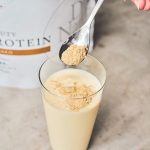 アンファー ドクターズナチュラルレシピ 美容プロテイン きなこ味　「シェイカーがなくても溶ける」