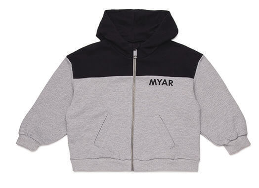 MYAR ロゴ入りフーディー