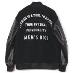 メンズビギ 【50th Anniv .菊池武夫】WOOL MELTON STADIUM JAMPER ￥143,000