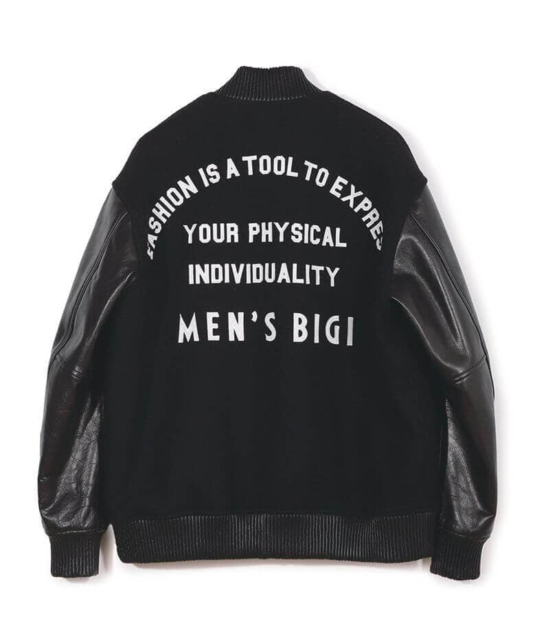 メンズビギ
【50th Anniv .菊池武夫】WOOL MELTON STADIUM JAMPER
¥143,000