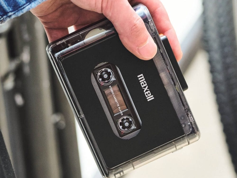 マクセル Bluetooth®対応ポータブルカセットプレーヤー MXCP-P100