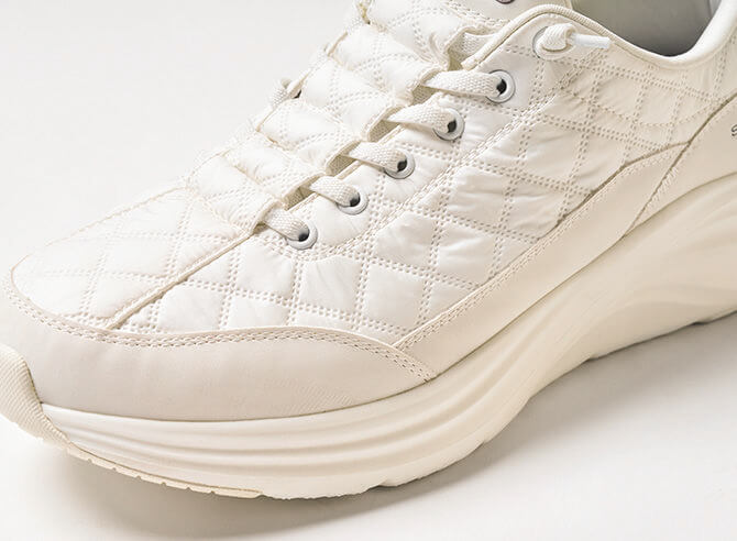 快適性を突き詰めたキルティング・アッパー