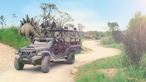 リアルなT-REXが襲いかかる！