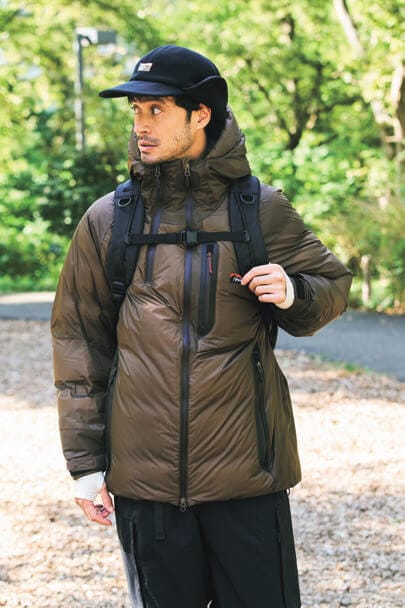 ホールド感を高めるチェストストラップ