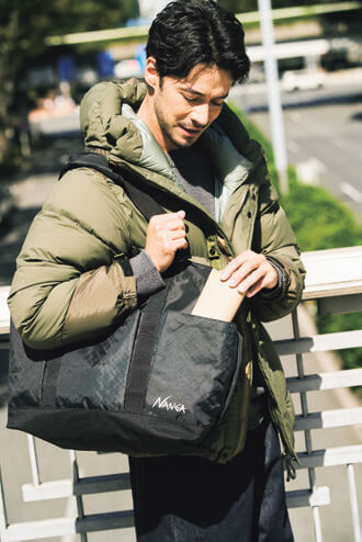 使いやすい3つのフロントポケット