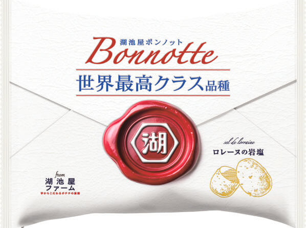 湖池屋　湖池屋ボンノット（ロレーヌの岩塩・牡蠣のコンフィ）