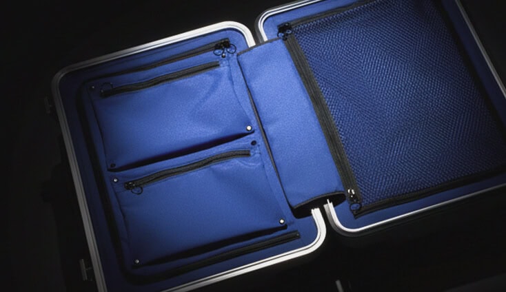 デッドスペースを極力なくした設計によって、見た目以上の収納力を実現