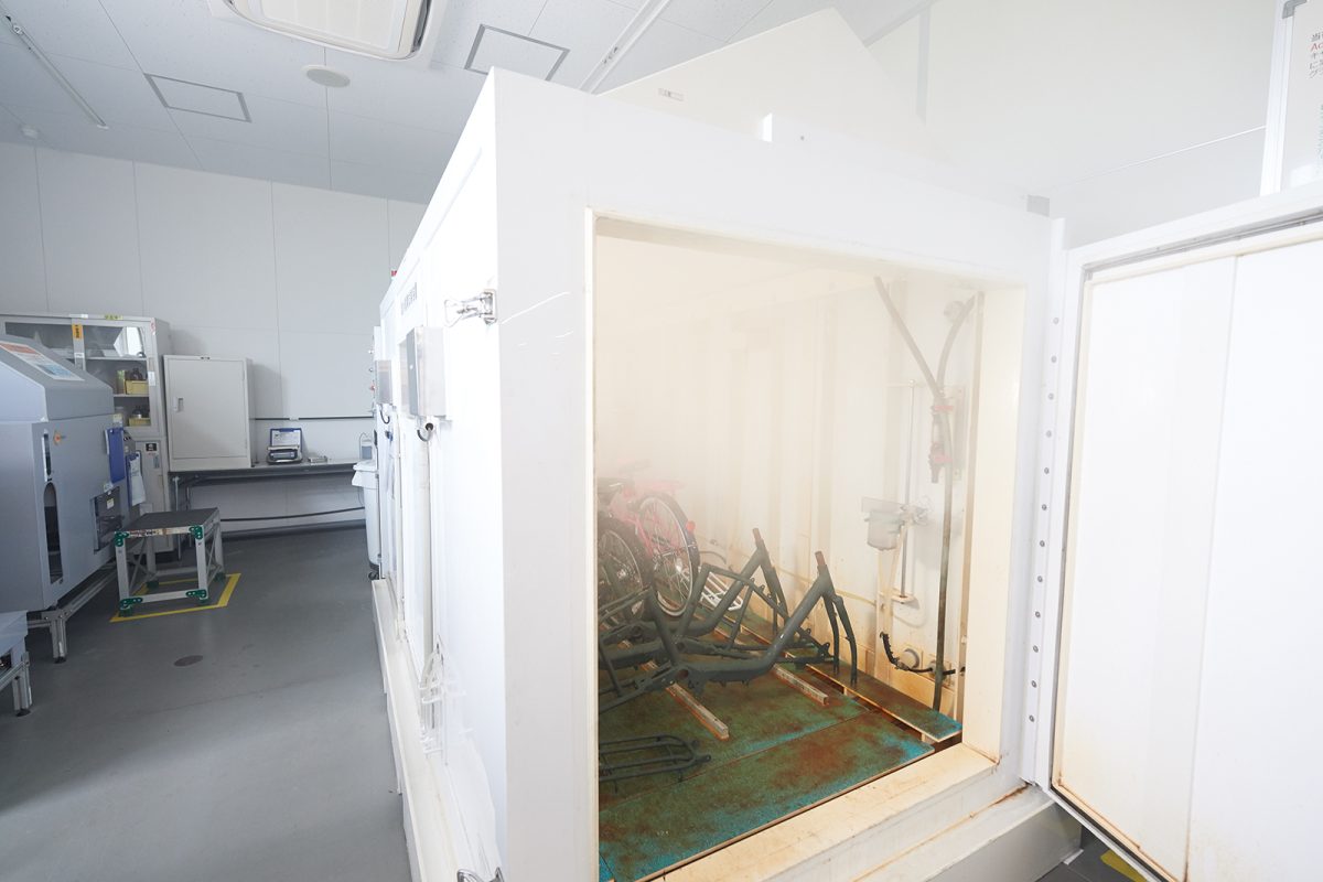 塩水噴霧試験をクリア