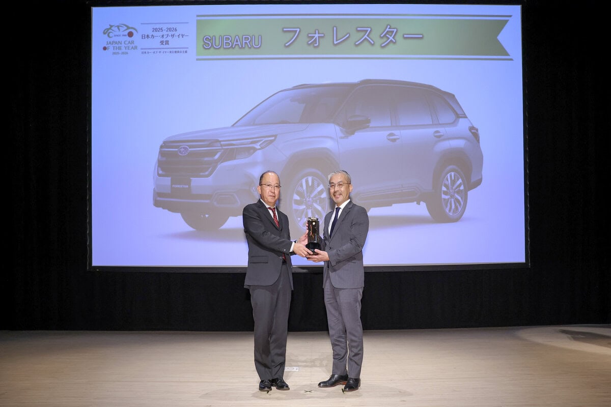 日本カー・オブ・ザ・イヤー2025-2026はスバルのフォレスター