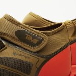 足首を固定・保護するアンクルストラップも装備