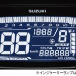 視認性に優れるフルLCDを用いたインストルメントパネルが採用したメーター