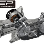 加速性能にこだわったセッティングとリニアなスロットルレスポンスを追求したSEP（SUZUKI ECO PERFORMANCE）エンジンを搭載