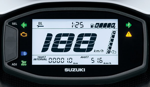 視認性に優れるフル液晶ディスプレイを採用