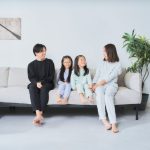 疲労回復ウェア初体験の小孫さんファミリー