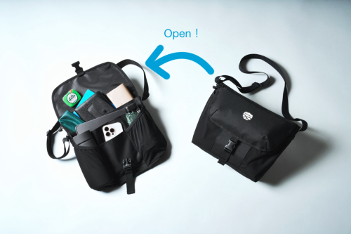 【破格の1500円以下！】PCも入る！シャカの多収納ショルダーバッグが優秀すぎる！