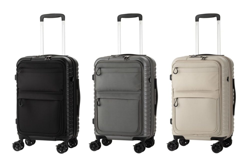 LW「ソフタード」各￥20,680／47×32×25（+3）cm／約34（38）ℓ／約3.3㎏／3色展開