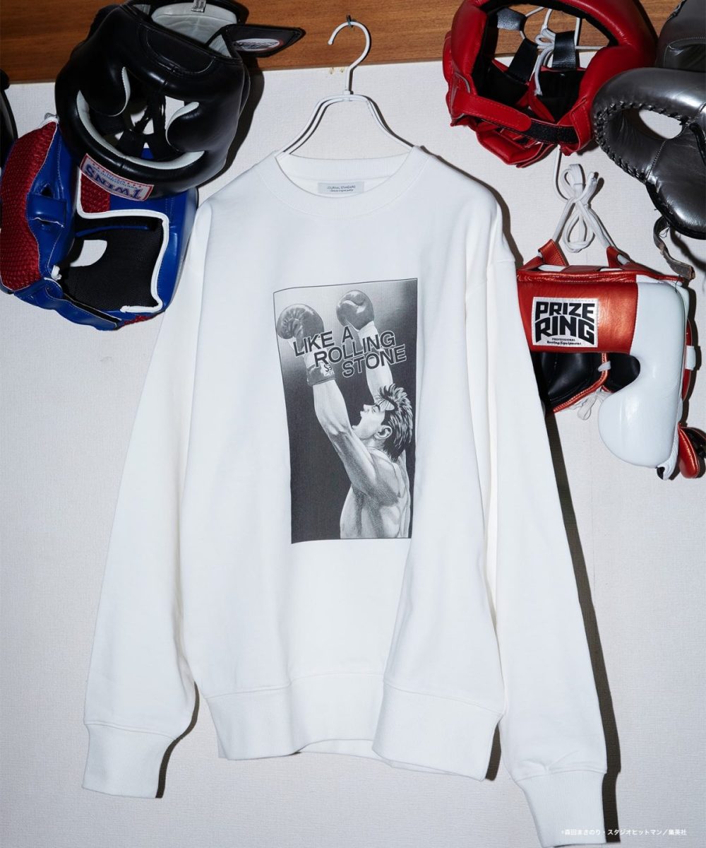 ジャーナルスタンダード「ろくでなしBLUES プリント スウェット（ホワイトA）」￥14,300