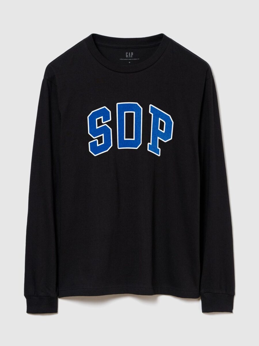 Gap×SDP「アーチロゴ ロングスリーブTシャツ」¥4,990