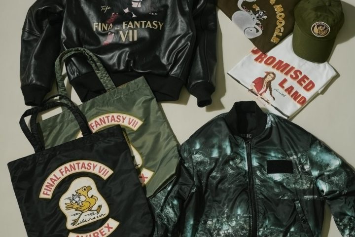 アヴィレックスとFF7がまさかの融合！エアリスやティファを刻んだ「本革フライトジャケット」が一生モノすぎる