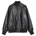 バラクータ「別注 フェイクレザーG9ハリントンジャケット」￥64,900
