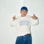 Gap×SDP「アーチロゴ ロングスリーブTシャツ」¥4,990