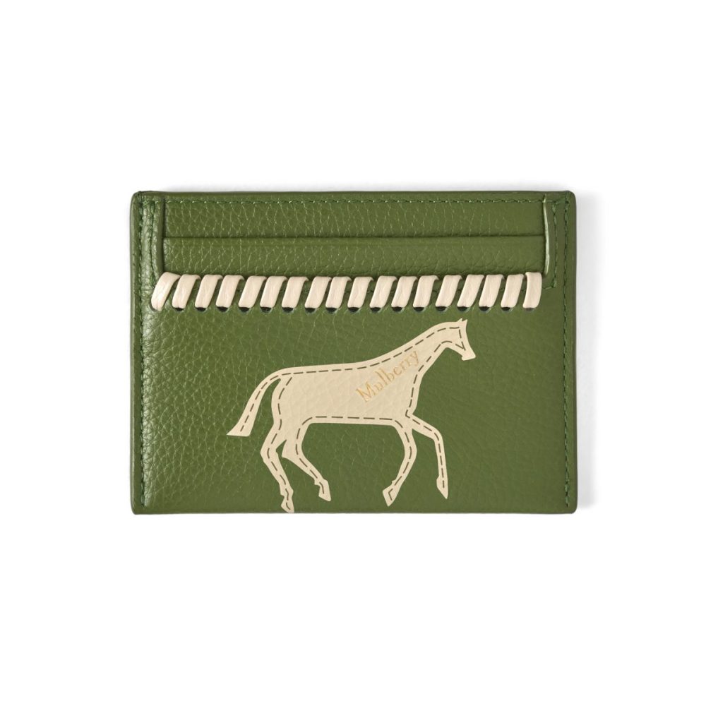 マルベリー「クレジットカード スリップ - チョークホース」￥35,200／H7.5×W10㎝