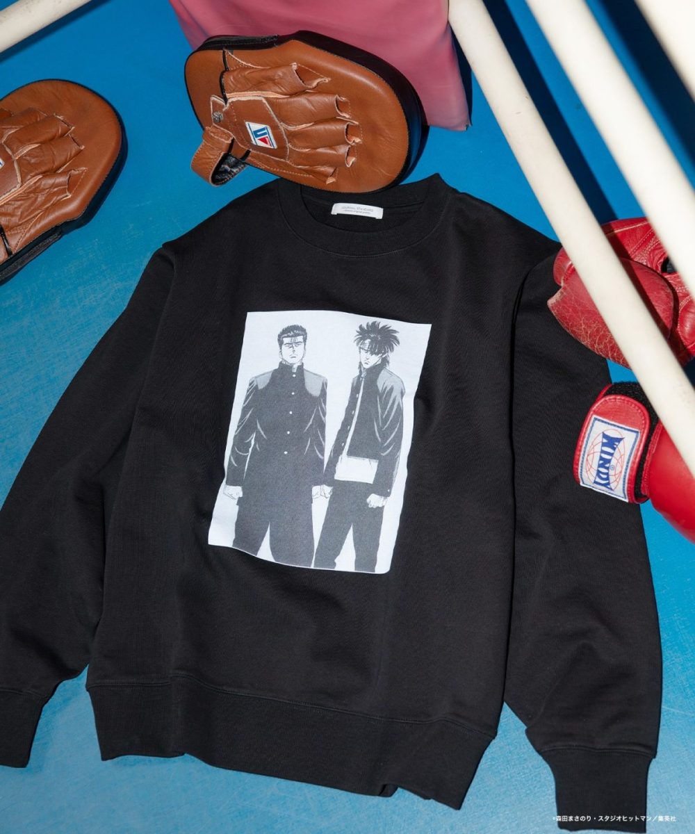 ジャーナルスタンダード「ろくでなしBLUES プリント スウェット（ブラックB）」￥14,300