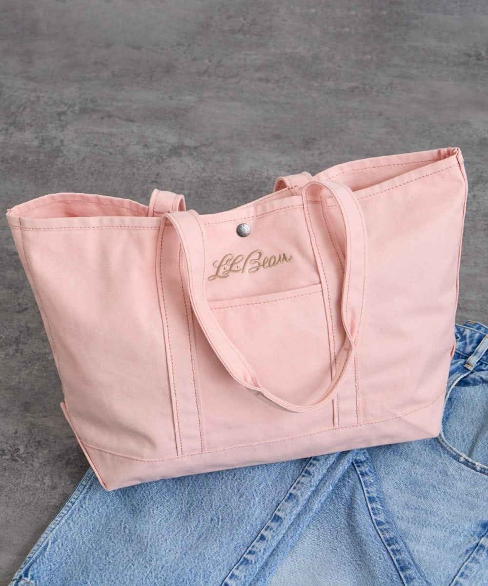 L.L.Bean for SALON「別注グローサリー・トート・ウィズ・ロング・ハンドル」￥7,920／スイートピー