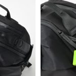 ファスナー引手と丸カンを隣接させ、パドロック(南京錠)での施錠が可能