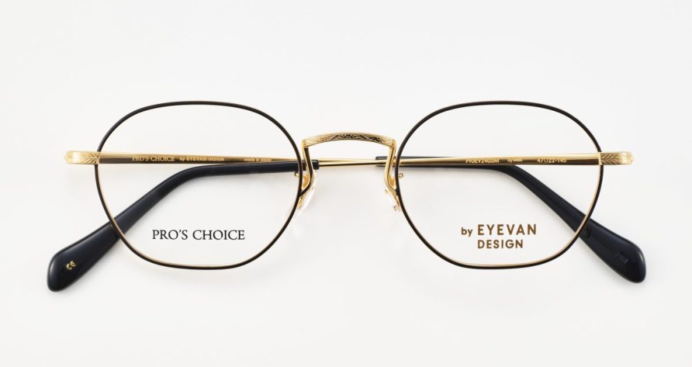 PRO'S CHOICE by EYEVAN DESIGN「ProEV2403M」￥41,800＋レンズ代／3色展開