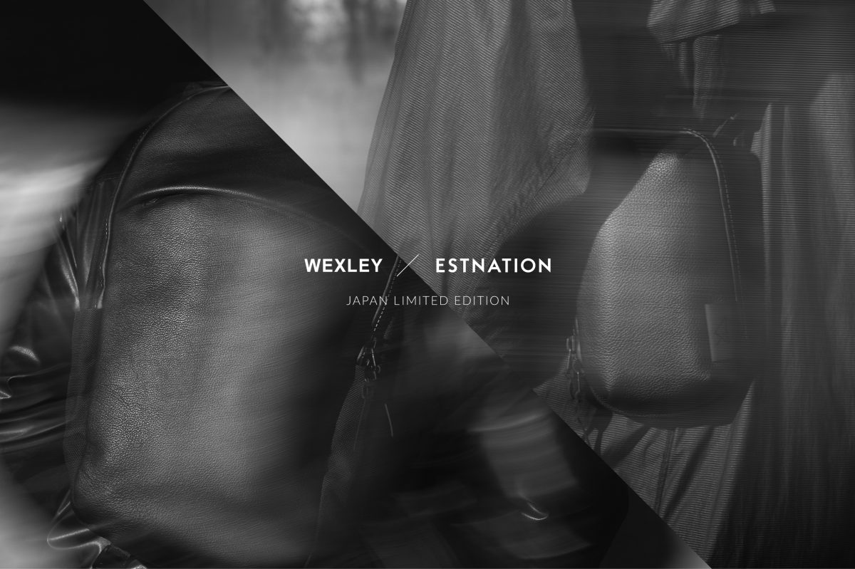 【ウェクスレイ×エストネーション】大好評のコラボ第4弾は「JACOB BACKPACK」&オリジナルスタイル「VERTICAL SLING」の⽇本限定モデル