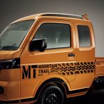 ボディサイドを専用デカールで加飾