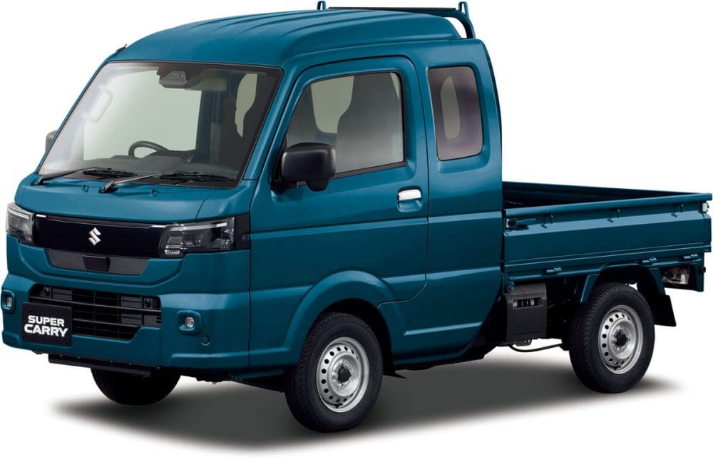 キャリイをベースに室内空間を拡大させた「スーパーキャリイ」