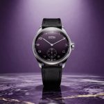 ヴァルカン「グランプリ スモールセコンド パープル」￥253,000／自動巻／39㎜径／パワーリザーブは約40時間／50m防水