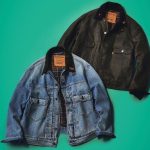 バブアー×リーバイス 右）Levi's® 2nd Wax ￥70,400 左）Levi's® 2nd Denim ￥49,500