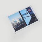 風景写真もハーフサイズになることで、アート感のある仕上がりに