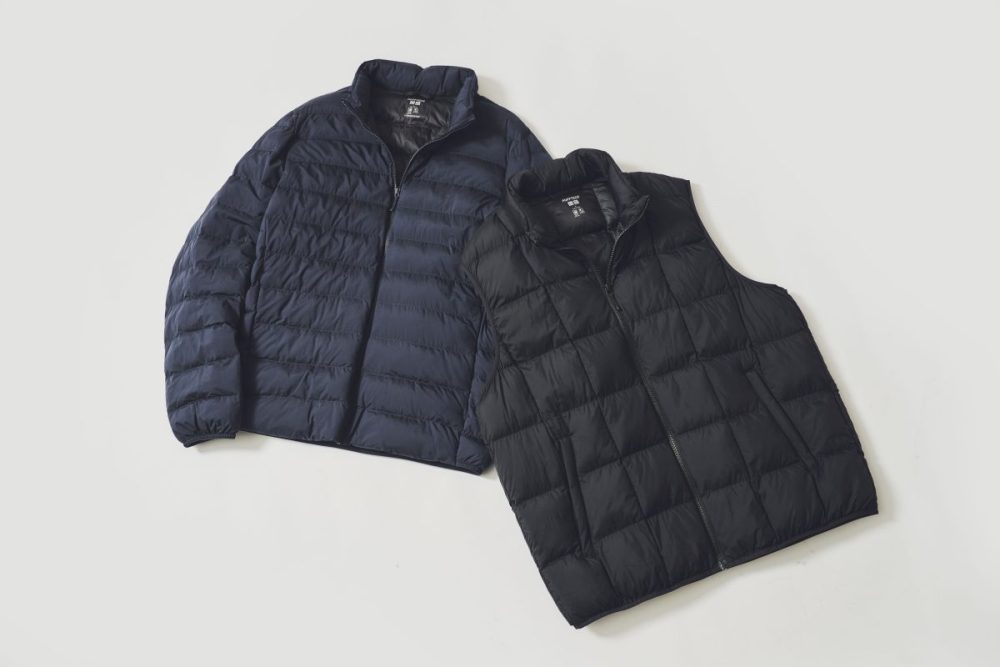 同じパフテックを使ったシリーズにはスタンドカラーのジャケットやベストも展開している