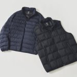 同じパフテックを使ったシリーズにはスタンドカラーのジャケットやベストも展開している