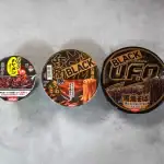 第3位　「このカップ麺、激うま」見た目は最恐、味は最高!? 日清“ブラック”3種食べ比べ【1位は濃厚醤油と黒胡椒でウマさ倍増】