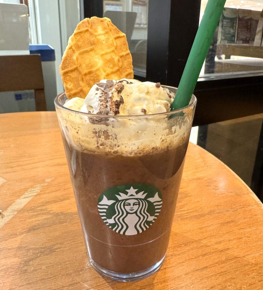 スターバックスコーヒー「カカオ エスプレッソ アフォガート フラペチーノ」