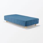 無印良品「脚付マットレスポケットコイル(組み立て仕様)シングル」¥32,900/約幅97×奥行195×高さ25㎝