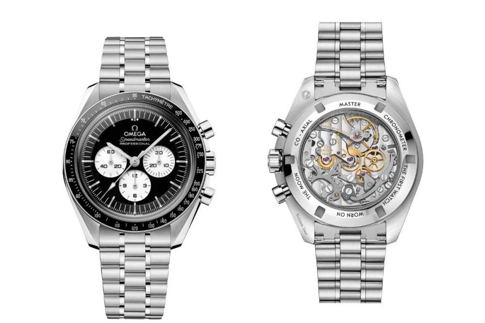 オメガ「スピードマスター ムーンウォッチ ブラック ホワイト 310.30.42.50.01.004」¥1,474,000/手巻/42㎜径/5気圧防水/パワーリザーブ約50時間