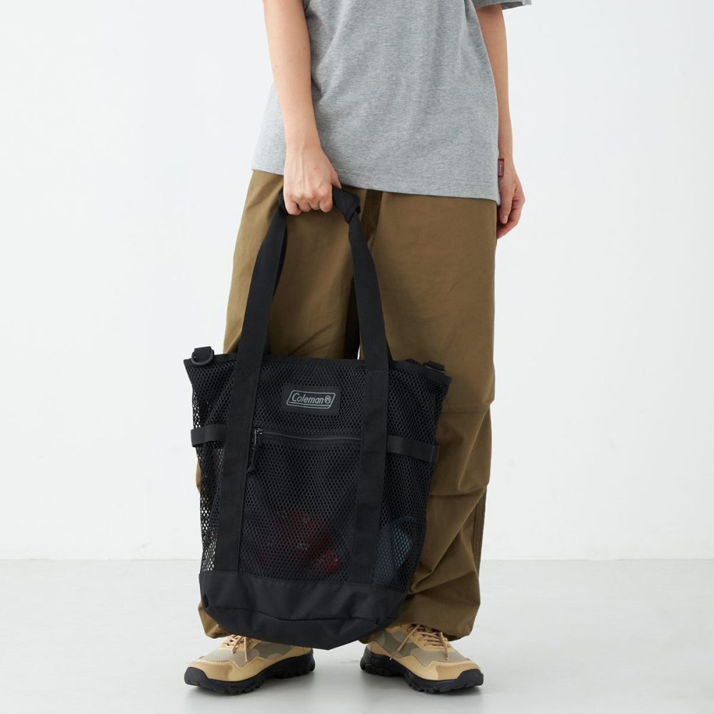 コールマン「ウォーカートートメッシュ」¥6,820/約W42×H39×D18㎝/約21ℓ