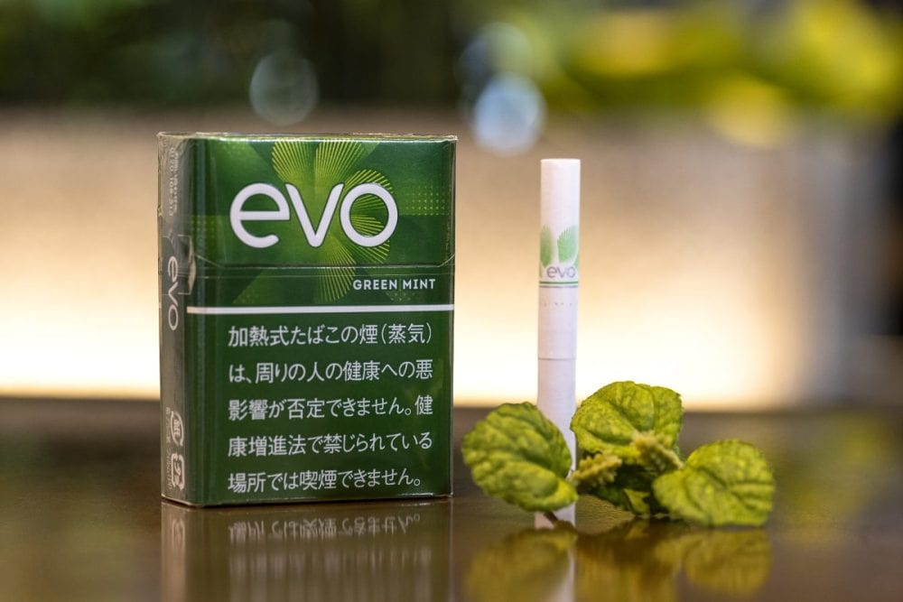 JT Ploom AURA（プルーム・オーラ）EVO（エボ）4つの新フレーバー「エボ・グリーン・ミント」