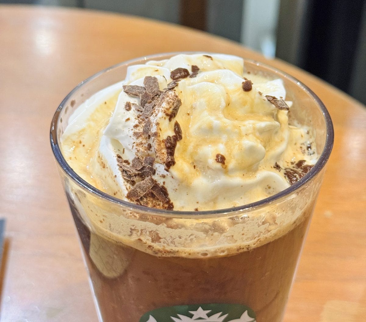 スターバックスコーヒー「カカオ エスプレッソ アフォガート フラペチーノ」