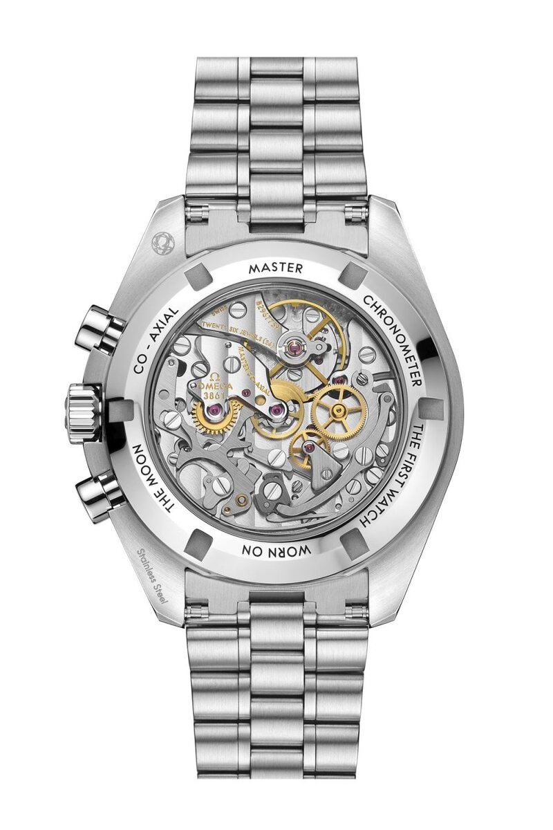 オメガ「スピードマスター ムーンウォッチ ブラック ホワイト 310.30.42.50.01.004」¥1,474,000/手巻/42㎜径/5気圧防水/パワーリザーブ約50時間