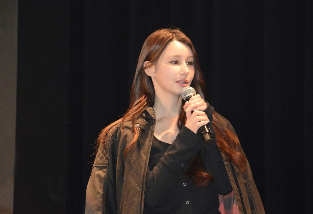 ブランドアンバサダーに就任したダレノガレ明美さんは、就任への喜びとともに、今後の活動への想いやプライベートのバイクライフについても語っていた。