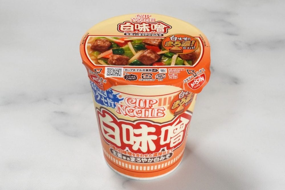 カップヌードル 白味噌
