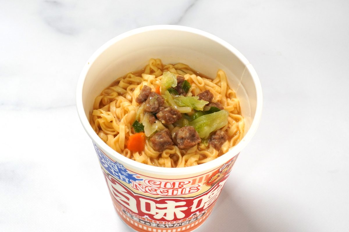 カップヌードル 白味噌