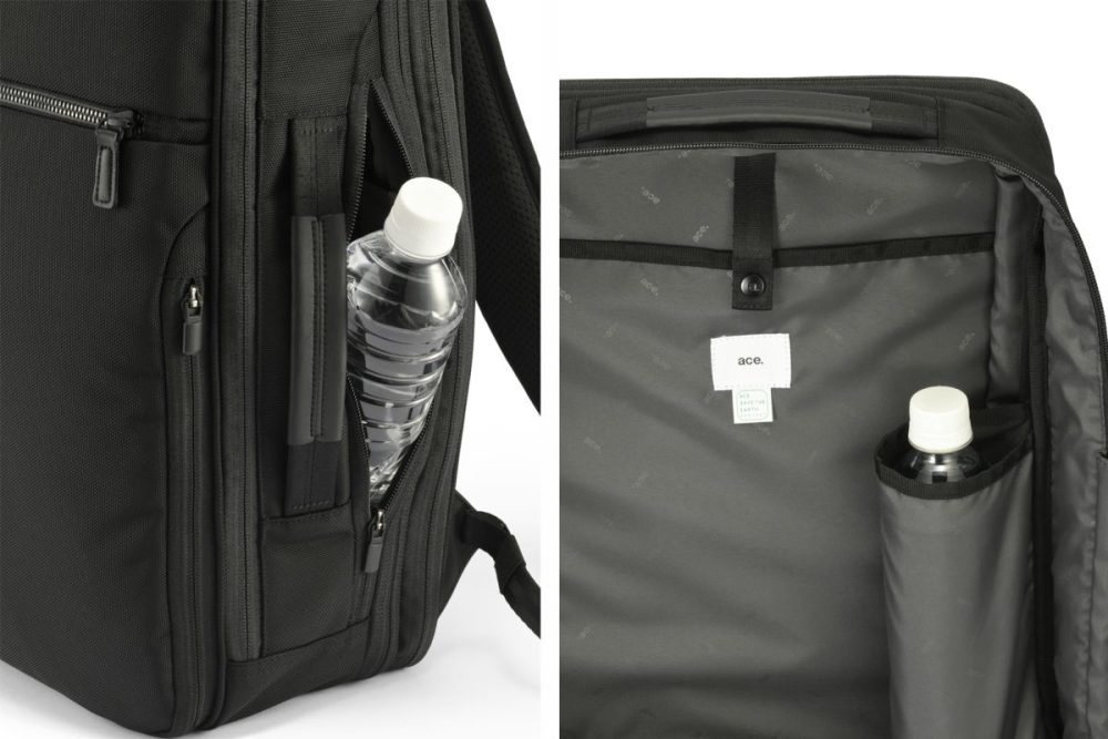 2方向から取り出せる「2way スルーポケット」